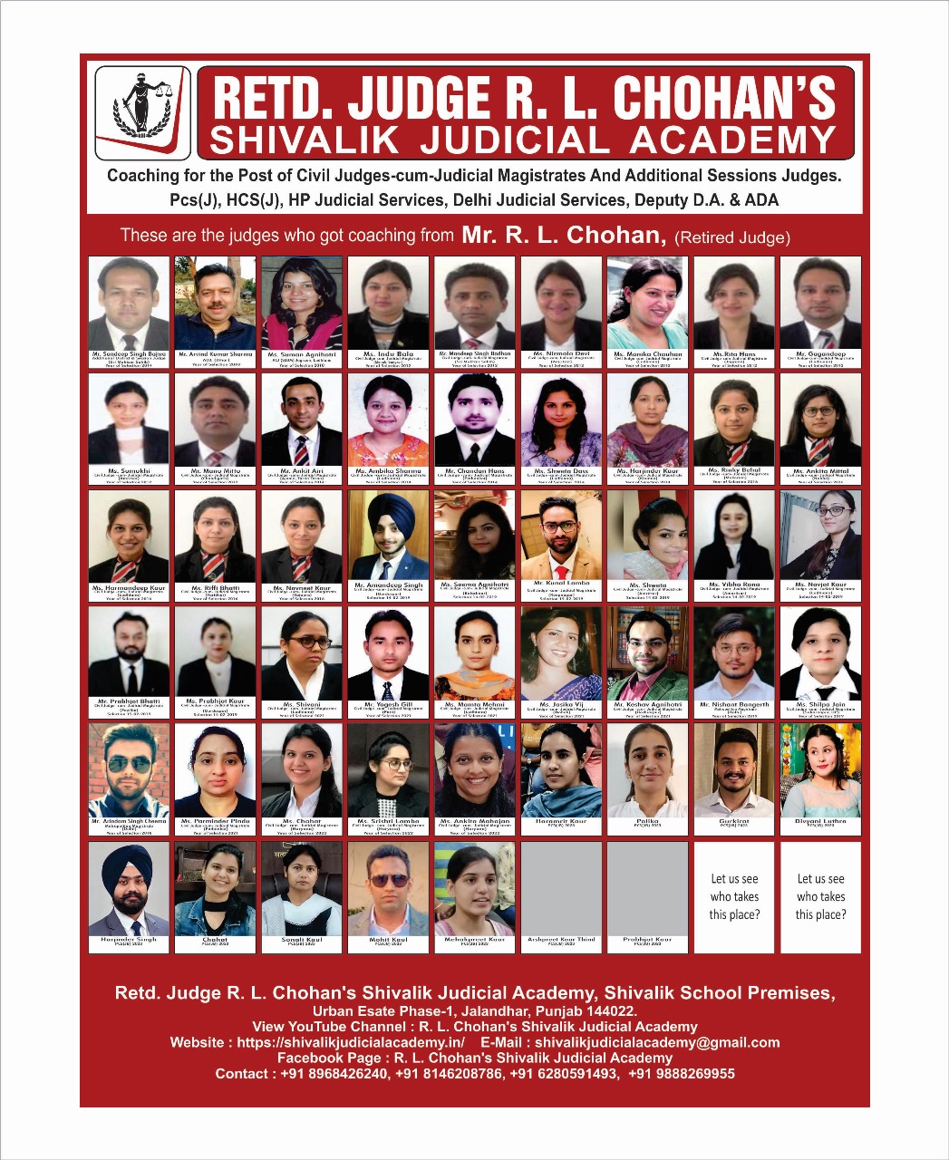 S.S. Bains IAS Officers (RETIRED CHIEF JUDICIAL MAGISTRATE)